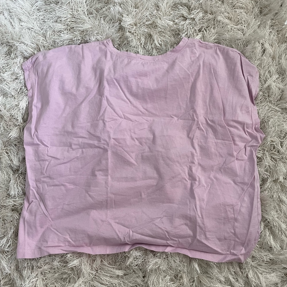 Pink zara shirt